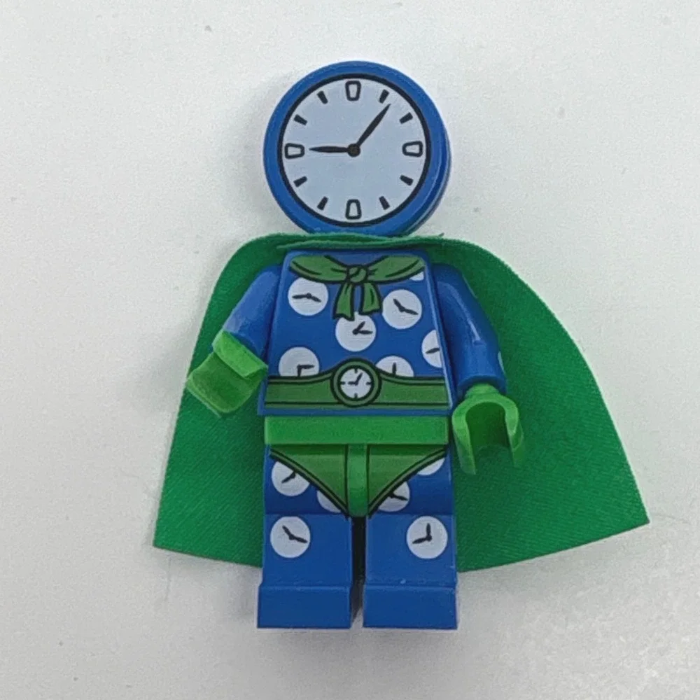 Lego Clock King Minifigure Batman Movie Series 2 Collectible 71020 Blue Green